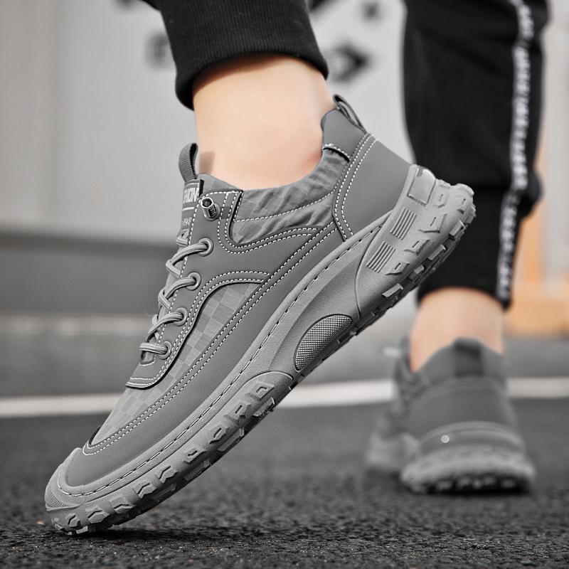 Zapatos de seguridad para el trabajo transpirables y antideslizantes para hombre