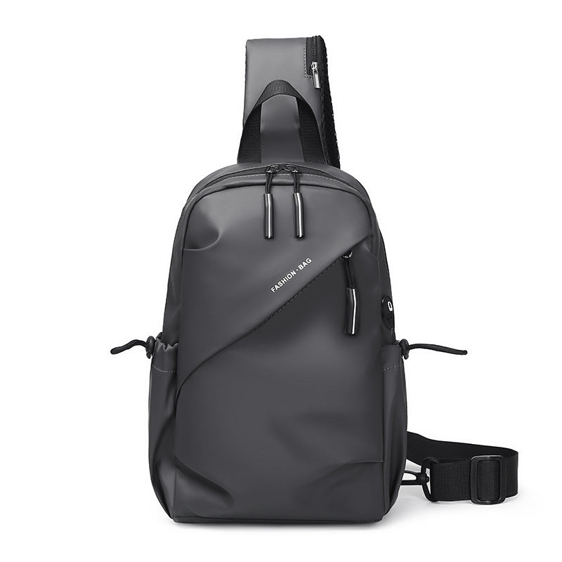 Sac de poitrine de sport sac de messager pour hommes de marque de mode multi-fonction