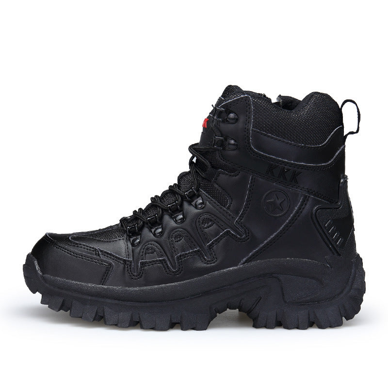 Botas de combate militares Botas militares de combate de caña alta al aire libre Dropshipping
