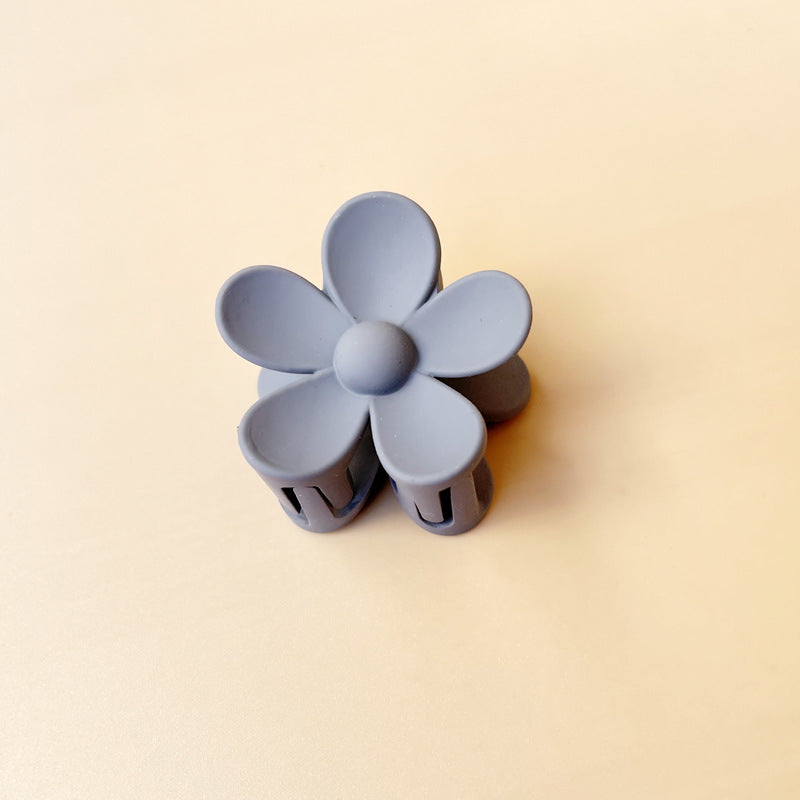 Pince à cheveux fleur givrée couleur bonbon d'été