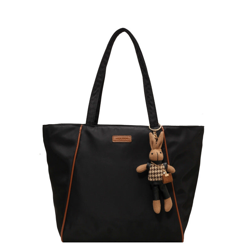 Bolso de mano de gran capacidad, bolso de hombro para ir al trabajo de estilo coreano, novedad de primavera y verano, bolso de mano de ocio que combina con todo