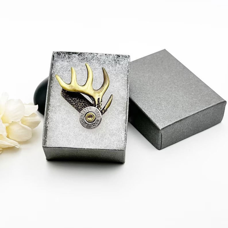 Antlers Hat Clip Gift For Hunters