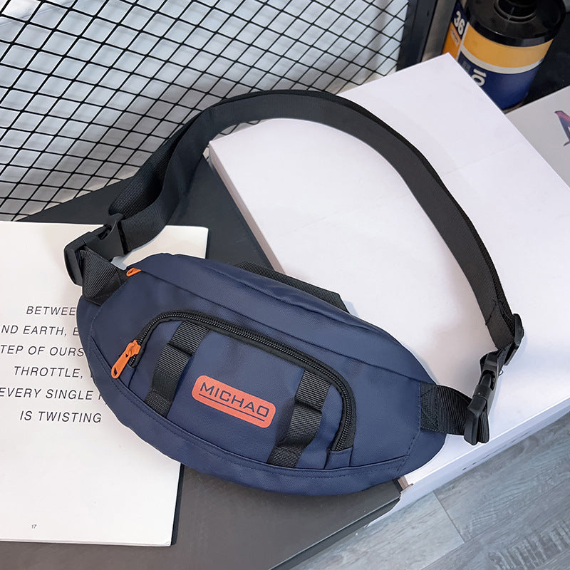Sac de poitrine pour vêtements de travail, tendance de rue, sac à bandoulière personnalisé Hip Hop