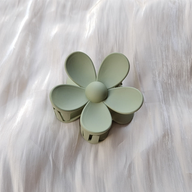 Pince à cheveux fleur givrée couleur bonbon d'été