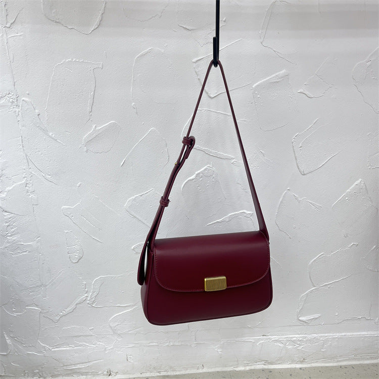 Automne et hiver nouvelle minorité tout-match décontracté petit sac carré épaule sous les bras sac de messager
