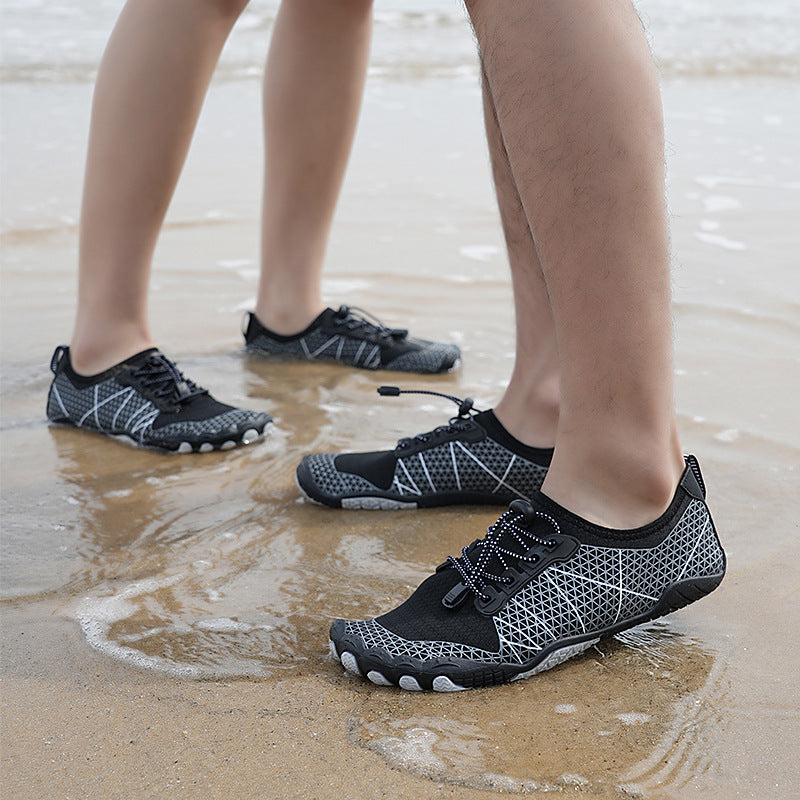 Chaussures de plage de plongée à semelle souple pour hommes