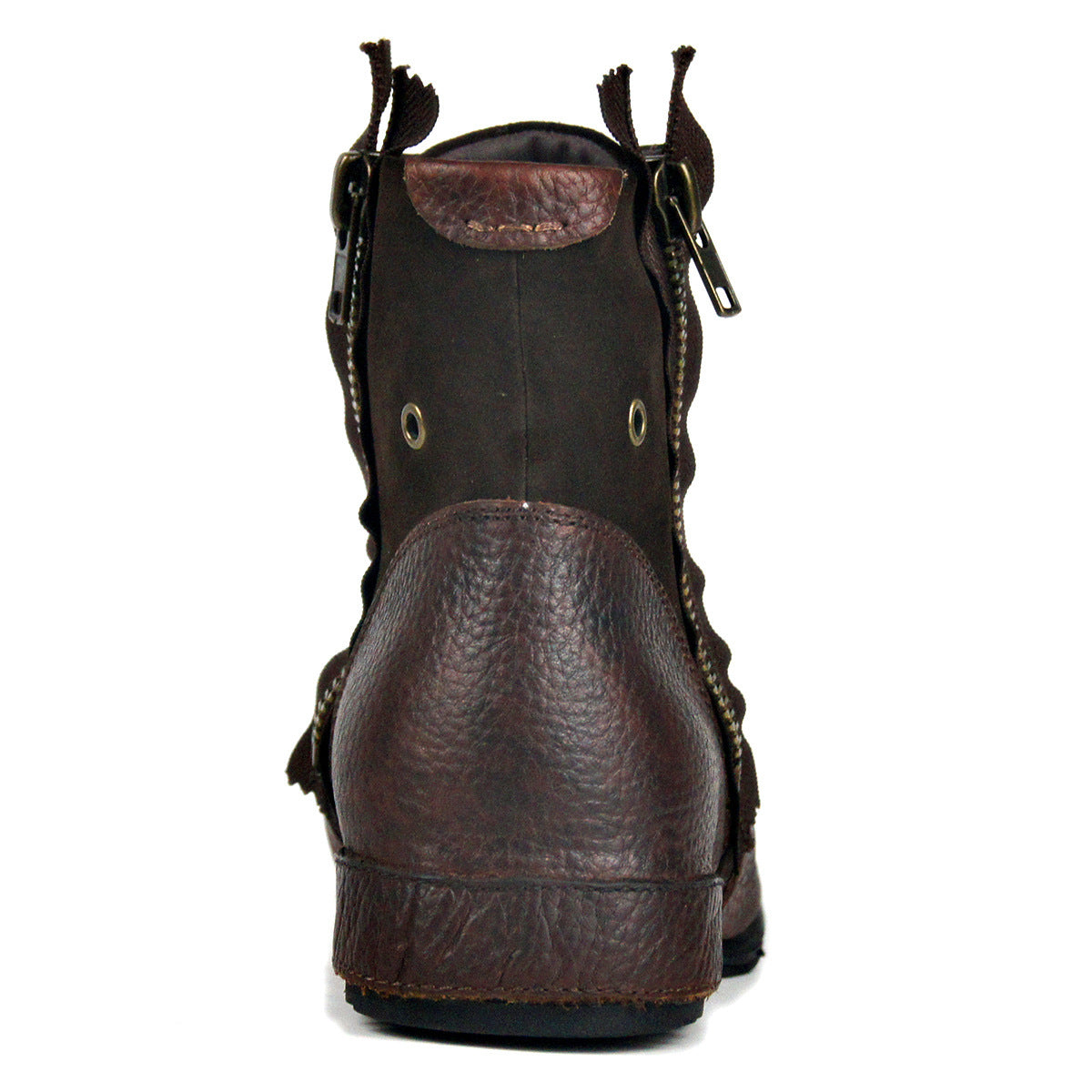 Bottes montantes en cuir pour hommes, grande taille