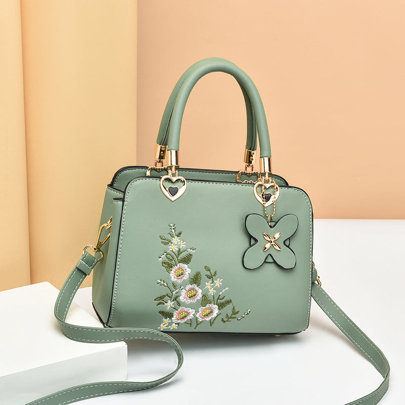 Sac à main à bandoulière décoratif à imprimé Floral pour femmes, mode européenne et américaine