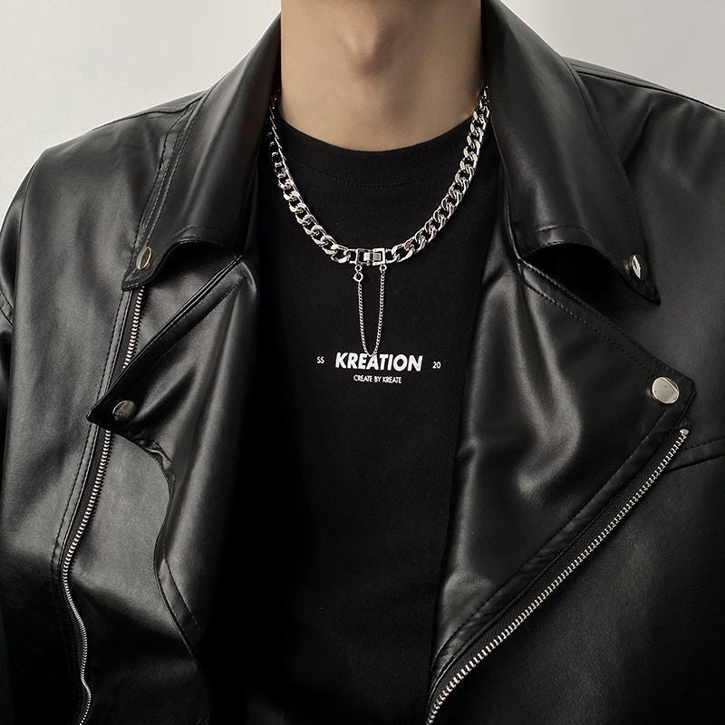Collier cubain de Style européen et américain pour femmes, style Hip Hop