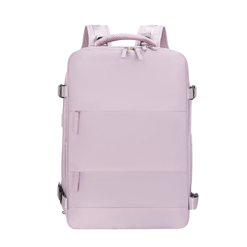 Sac à dos multifonctionnel de classification humide et sec de grande capacité pour femmes