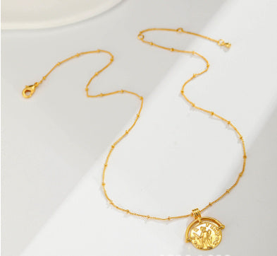 Necklace With French Court Retro And Medieval Style Design