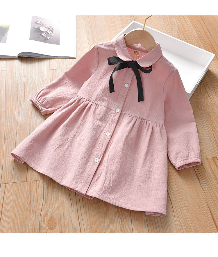 Chemise pour enfants Robes de style occidental pour bébés