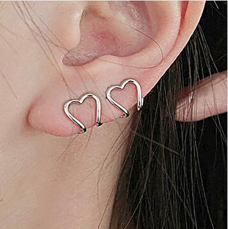Ensemble créatif simple de cinq clips d'oreille non percés
