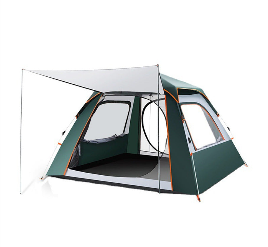 Tente de Camping pliable et épaississante automatique, protection solaire, pique-nique sauvage, maison, ensemble complet