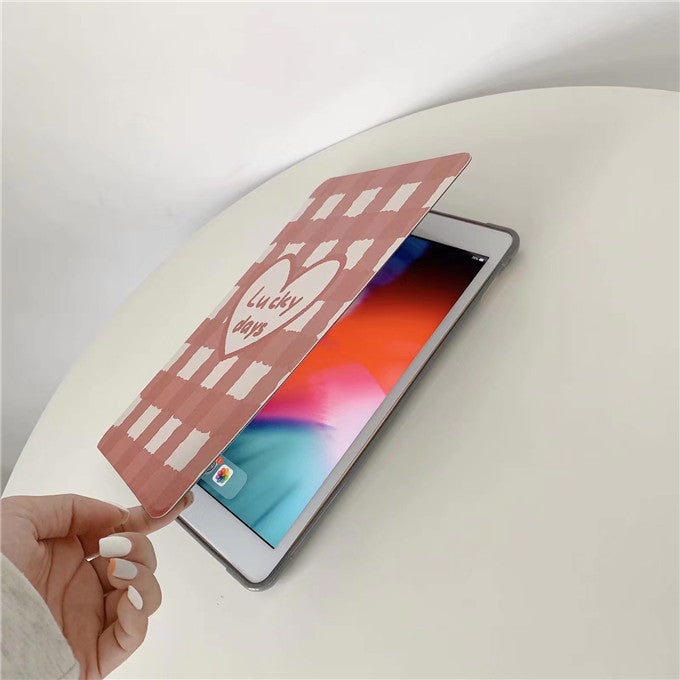 Compatible avec Apple, étui de protection en cuir pour tablette, coque souple Mini