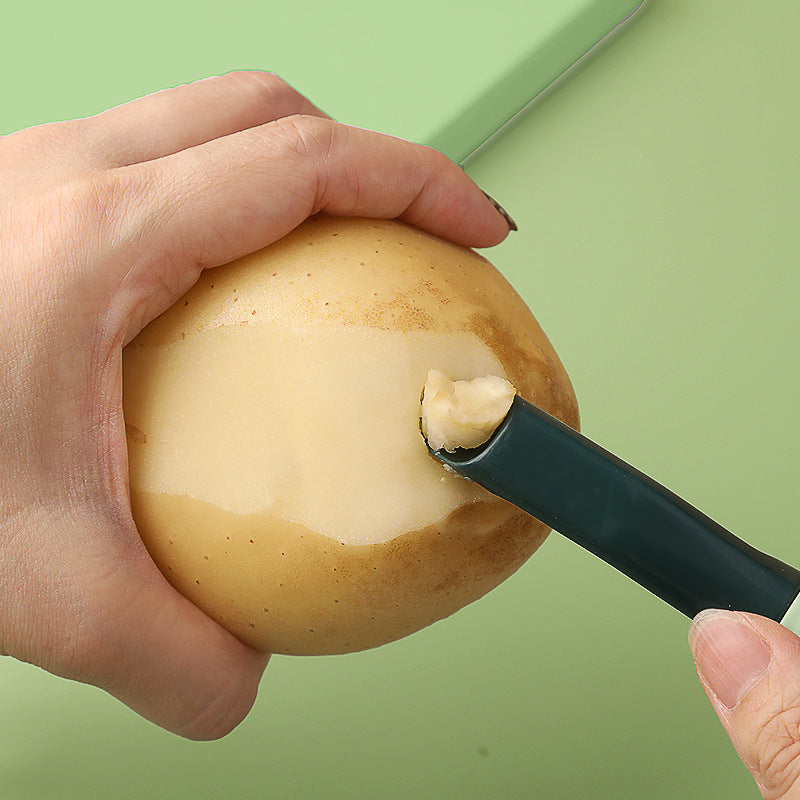Éplucheur de légumes, trancheur de pommes de terre, râpe à chou, éplucheur de fruits SuperSharp, coupe-carotte, outil d'épluchage de cuisine, accessoires de cuisine