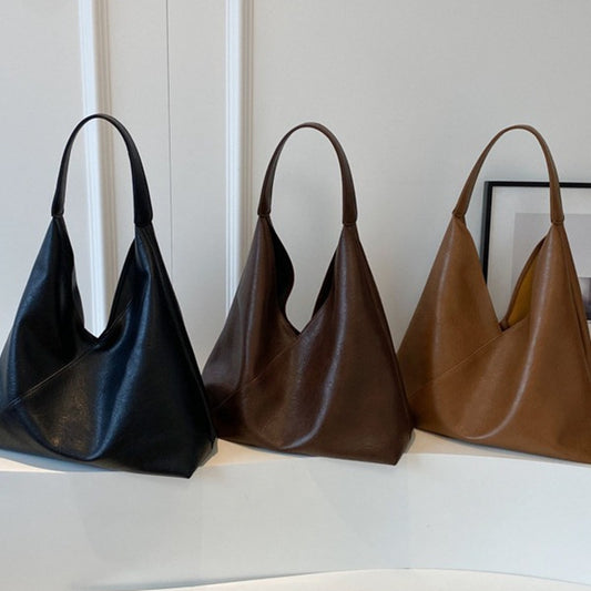 Sac messager rétro doux de grande capacité pour femmes