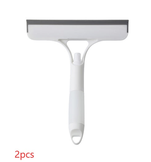 Grattoir à verre à jet d'eau double face domestique