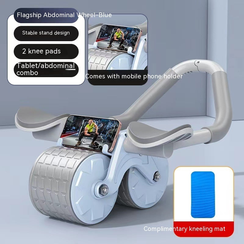 Support de coude roue abdominale Fitness Machine à rouler le ventre outil d'aplatissement du ventre