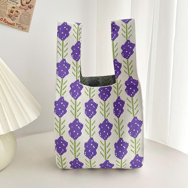 Bolso de hombro tejido todo fósforo de moda de alta calidad con diseño de interés especial