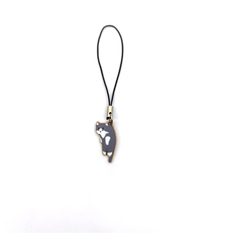 Bricolage doux mignon Kitty pendentif ornements de téléphone portable