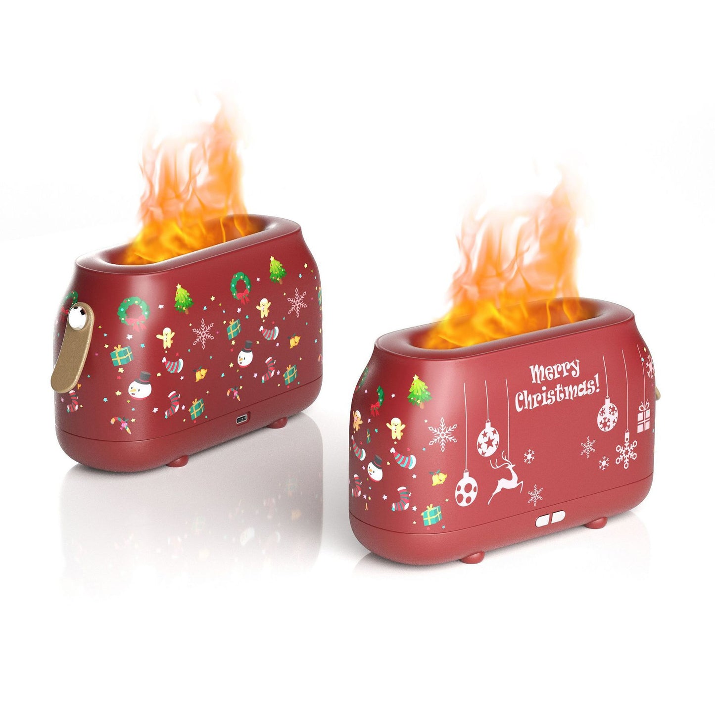 Humidificateur USB domestique de diffuseur d'arôme de flamme d'atmosphère