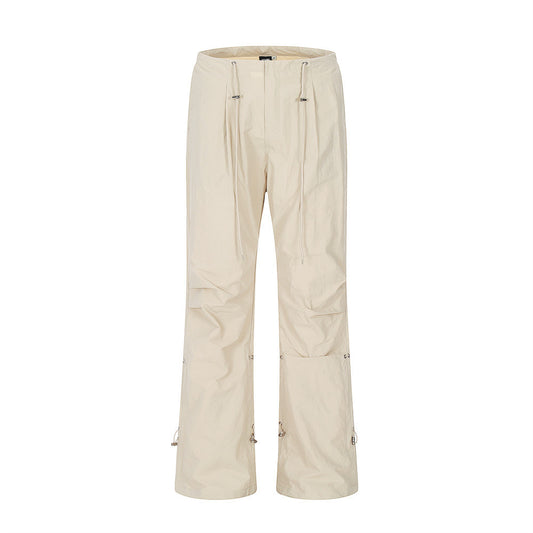 Men's Loose Sports Drawstring Ankle-tied Casual Pants