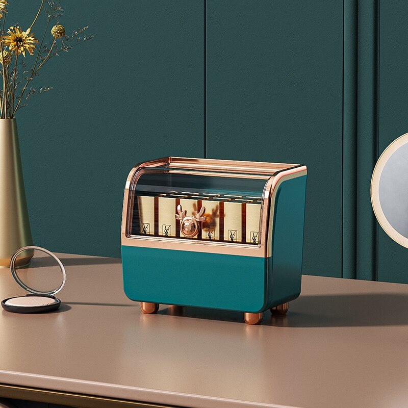 Cajón de almacenamiento de caja de almacenamiento de cosméticos de lujo ligero