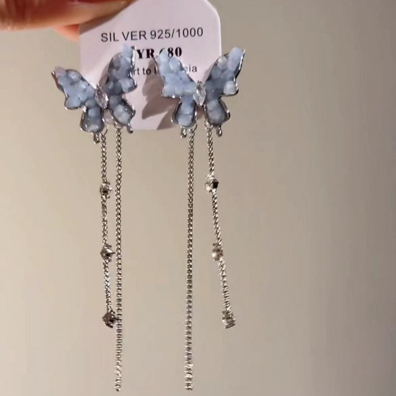 High Sense Light Luxury Temperament New Summer Exquisite Special Interest Earrings Women