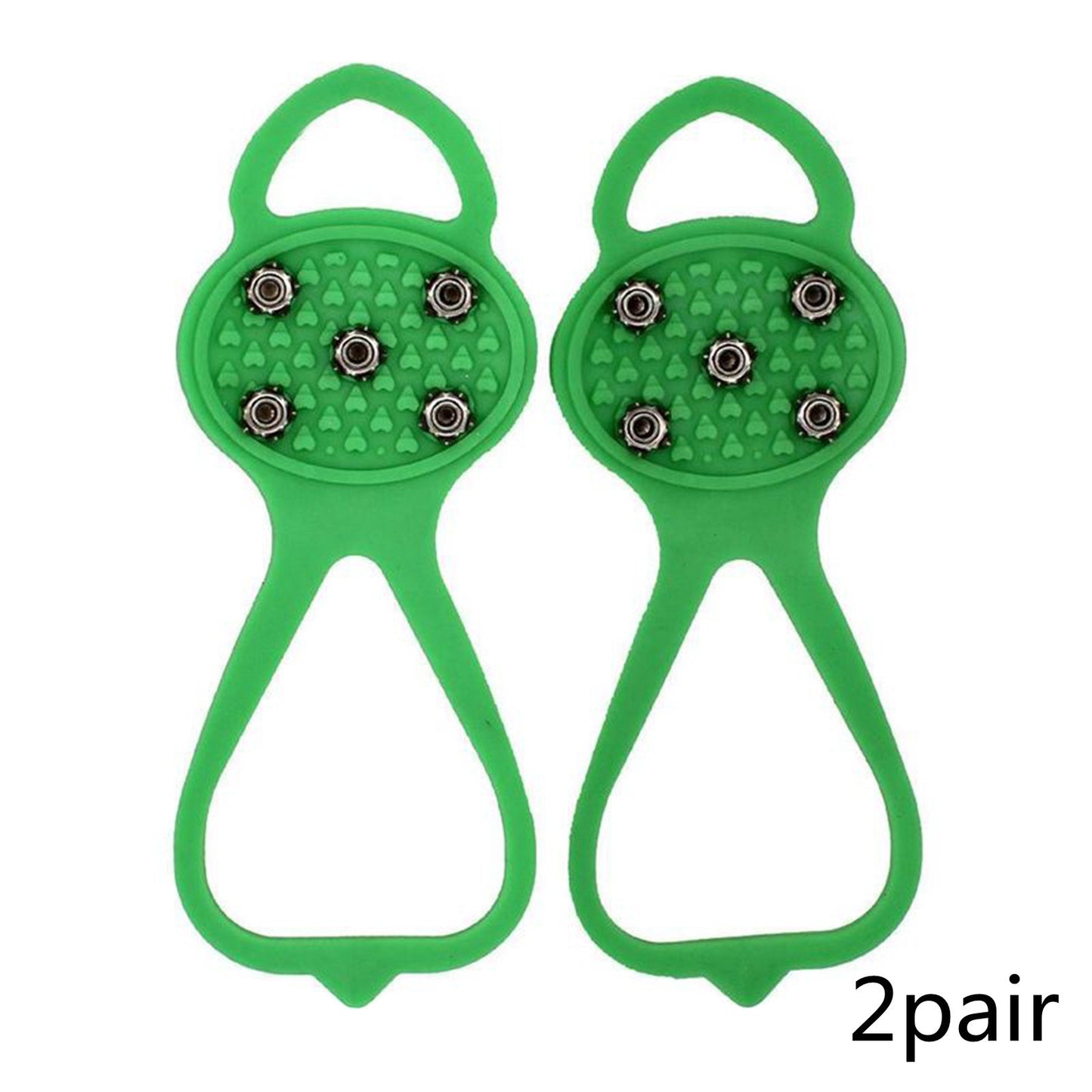 Pince à glace unisexe à 5 dents pour hommes, pour chaussures, Crampons, Crampons pour Crampons de neige, couvertures antidérapantes d'escalade et de randonnée