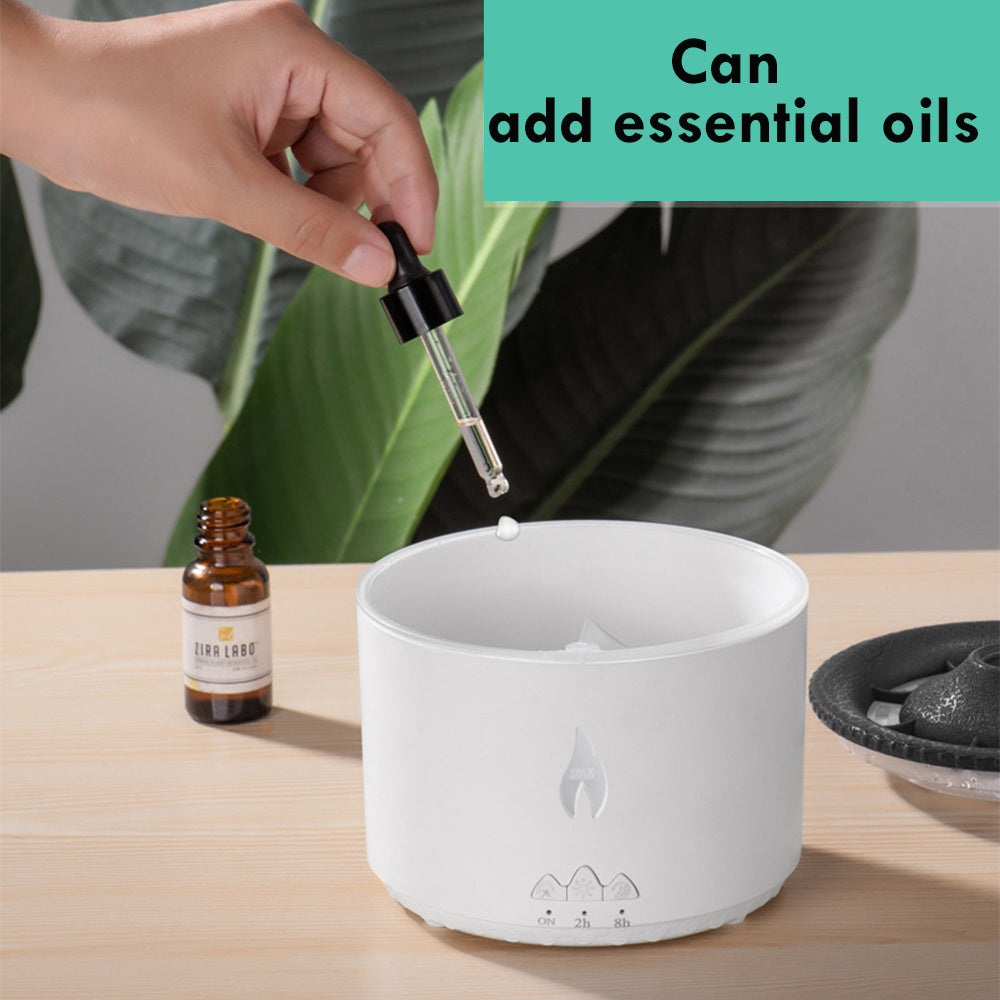 Humidificateur d'aromathérapie volcanique créatif