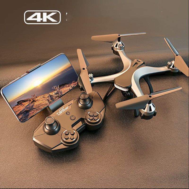 Quadricoptère de drone de photographie aérienne HD 4K à double caméra