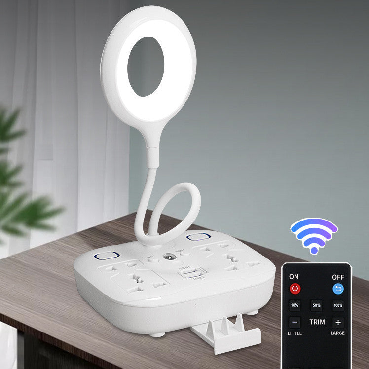 Lampe de bureau LED USB, lampe de Table réglable avec télécommande, lampe de bureau à intensité réglable pour le soin des yeux, décoration de la maison
