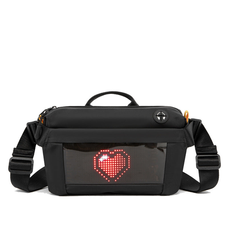 Sac de poitrine de sport de conception fraîche de bandoulière de taille de sport
