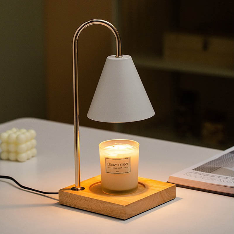 Diffuseur d'aromathérapie, chauffe-cire électrique, lampe à bougie Yankee, brûleur d'huile essentielle, veilleuse pour la décoration de la maison et de la chambre à coucher
