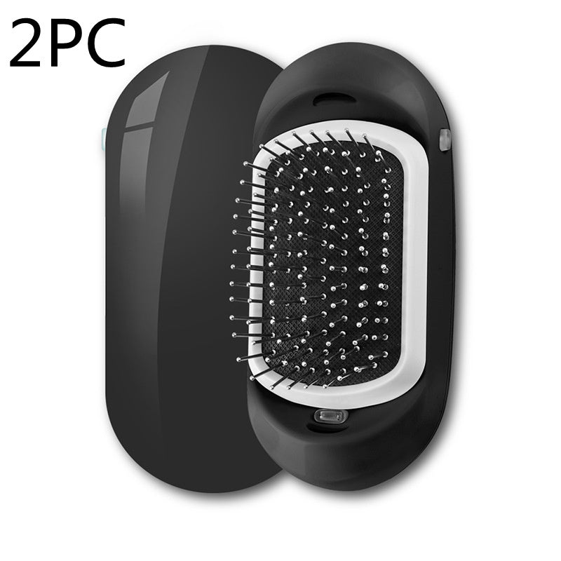 Negative ion straight hair comb