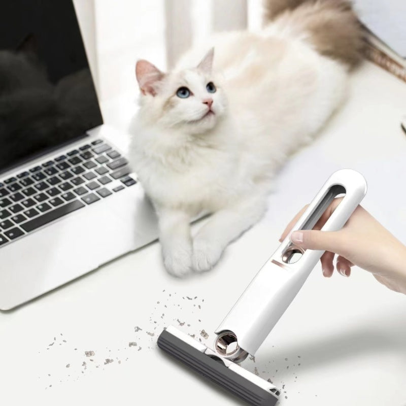 Mini vadrouilles éponge de nettoyage de sol, vadrouille à presser, outils de nettoyage ménager, essuie-glace Portable pour maison et voiture, nettoyeur d'écran de verre, de bureau