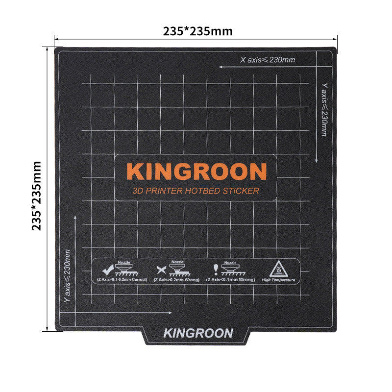 Plate-forme de lit chaud, tampon de Film magnétique, plaque inférieure Flexible, autocollants de beauté, bord Anti-déformation