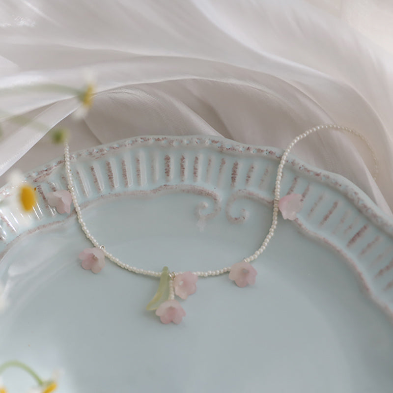 Collar de plata de ley 925 estilo Mori original