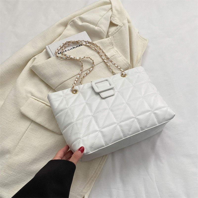 Sacs à bandoulière femme nouveau sac à chaîne en losange de style Chanel Chic et tendance