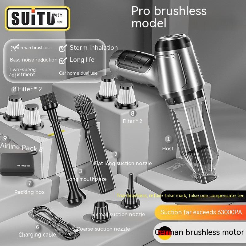 Mini aspiration haute puissance pour petite voiture portative domestique