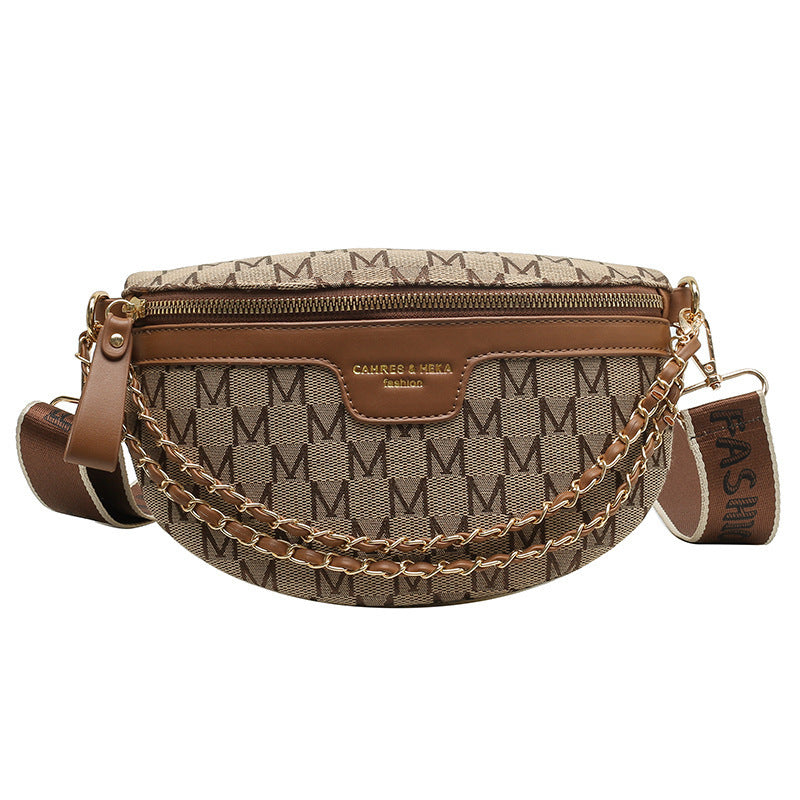 Sac à bandoulière pour femmes, petit sac de taille décontracté et polyvalent, été