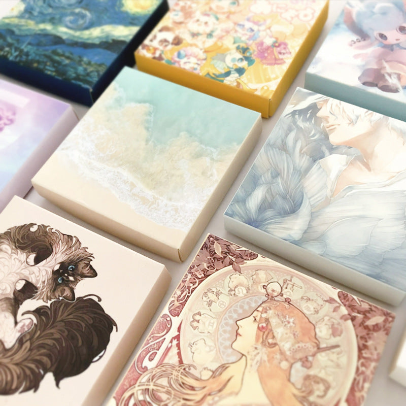 200 Pc Box Set Washi Paper Stickers Stationery Diary Decoration