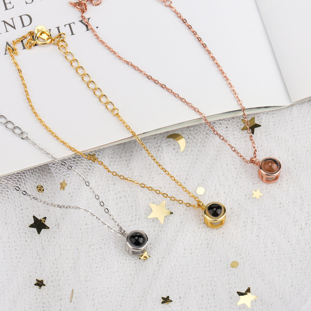 Pulsera De Proyección De Personalización De Foto En 100 Idiomas Te Amo