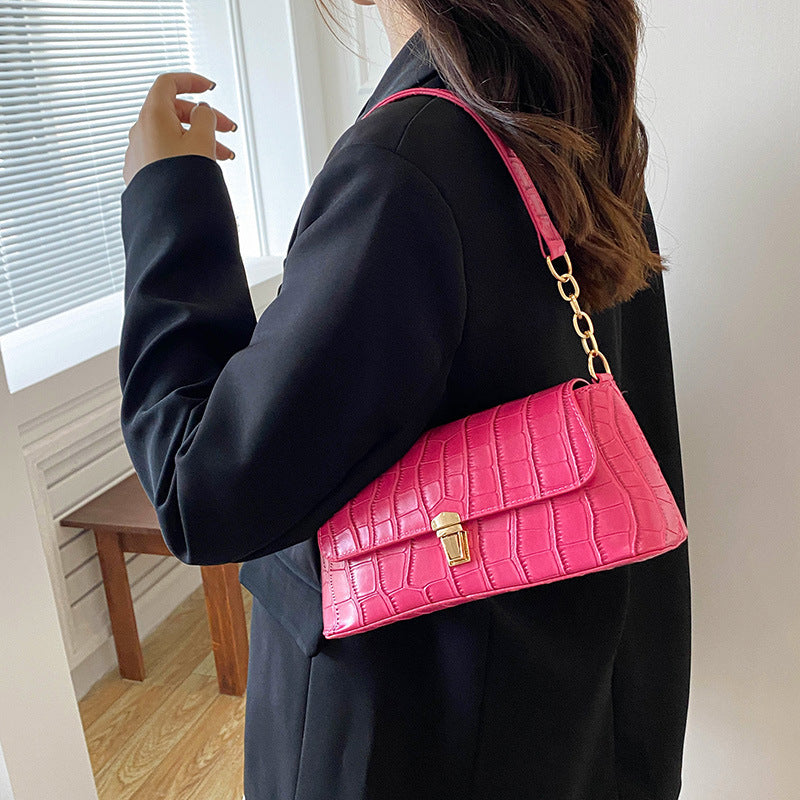 Sac High Sense pour femme, sac sous les bras assorti à la mode, automne