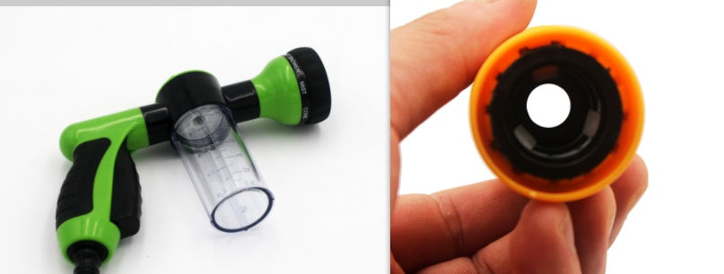 Pistolet à eau de lavage de voiture à haute pression en mousse domestique