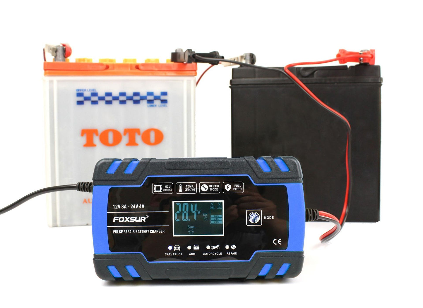 Chargeur universel pour motos, voitures, camions