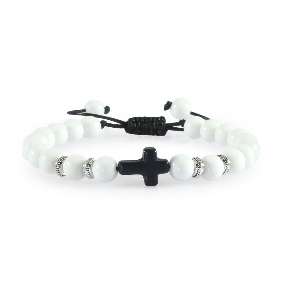 Bracelet tissé bohème personnalisé rétro