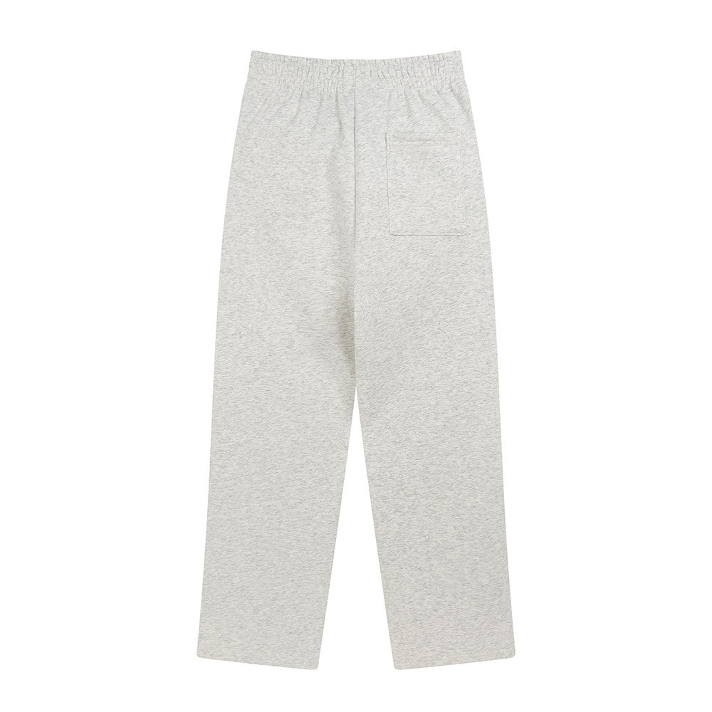 Fleece-lined Casual Fashion Men's Straight Long Pants