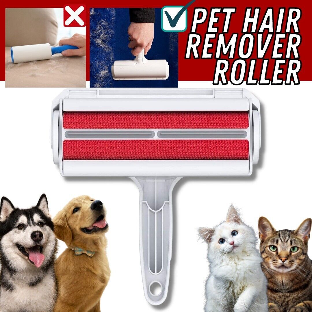 Chien chat animal de compagnie réutilisable anti-peluches rouleau de fourrure canapé vêtements brosse de nettoyage